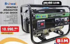 ROLWAL BENZİNLİ JENERATÖR RB-J-GE-3800X